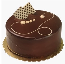 Şefin İmzası 6-9 Kişilik Sade Çikolatalı Pasta